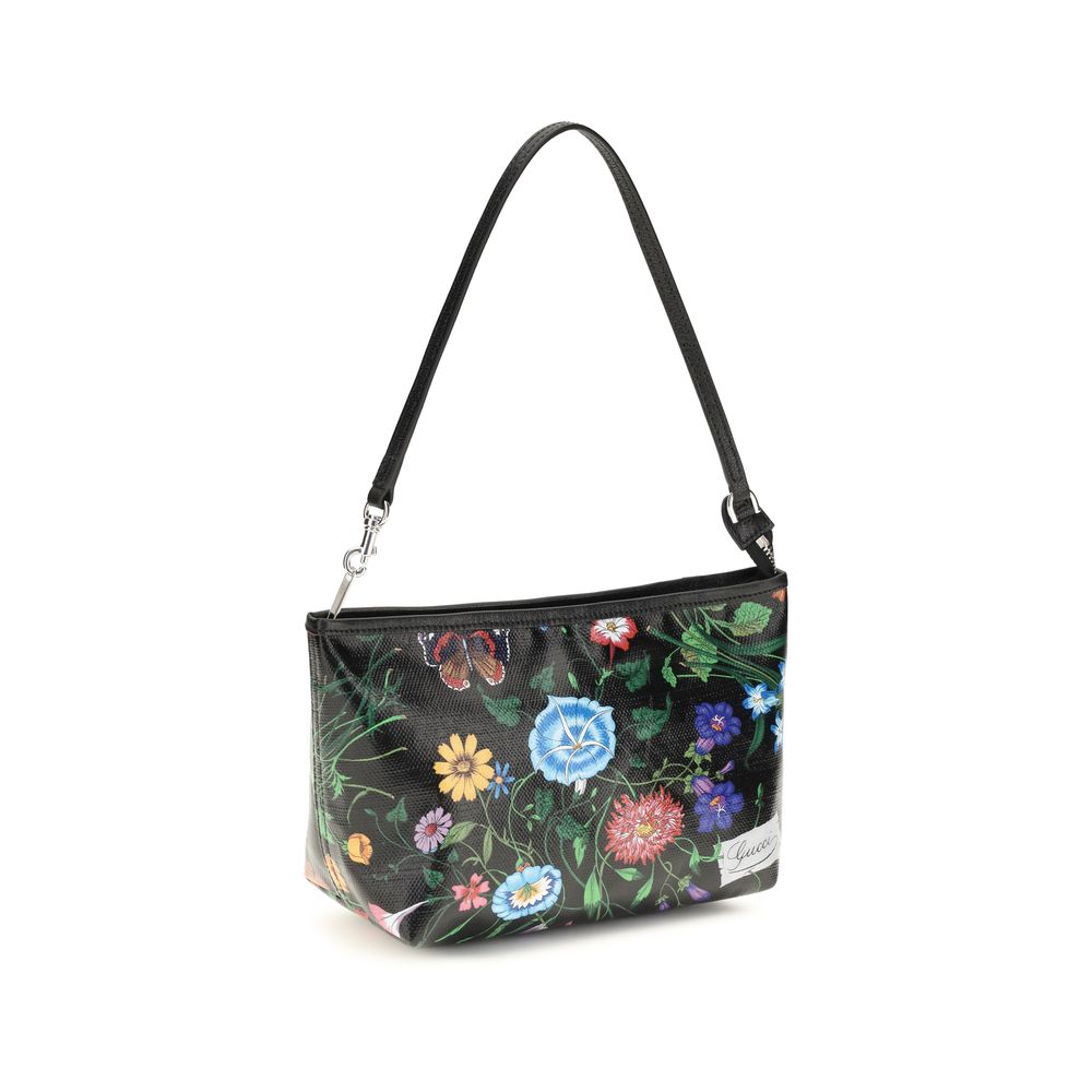 Multicolor Cotton Handbag Gucci