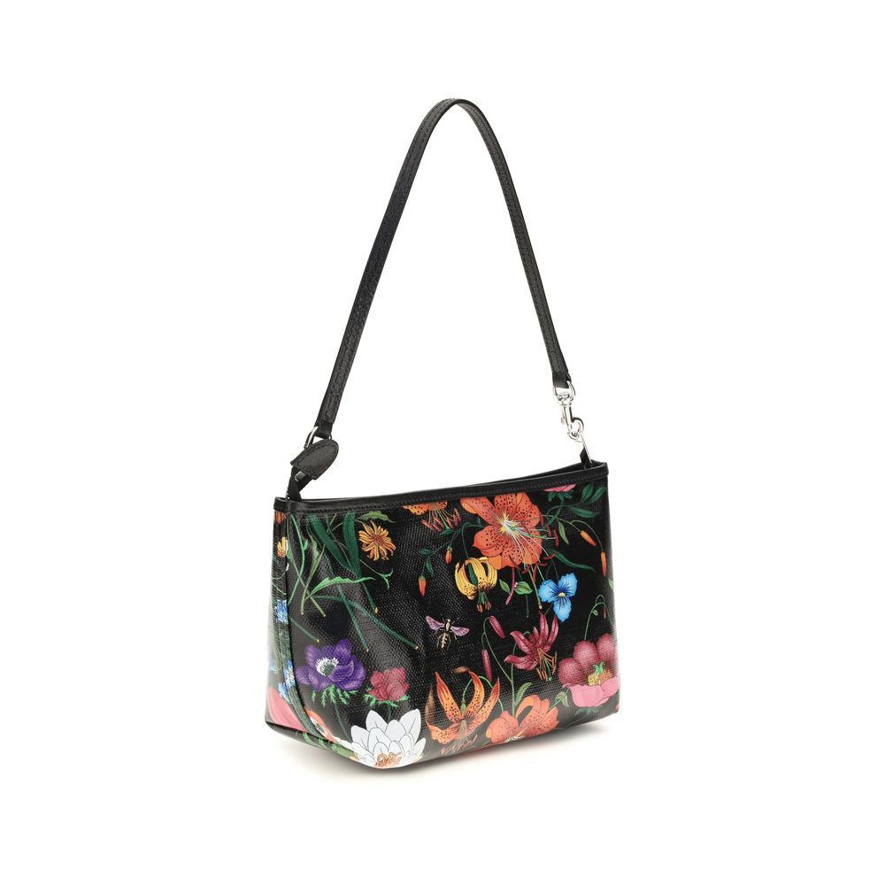 Multicolor Cotton Handbag Gucci