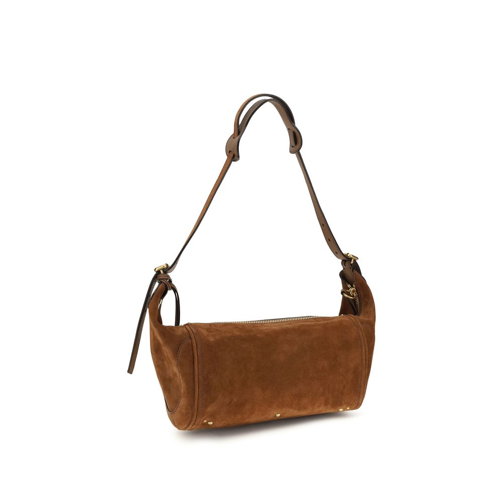 Brown Calf Leather Bos Taurus Shoulder Bag Chloé