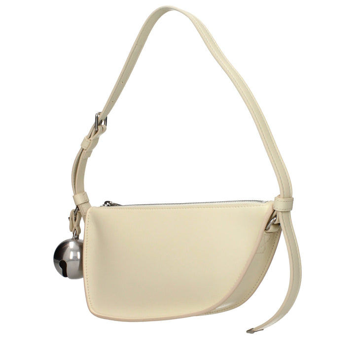 Yellow Leather Shoulder Bag Burberry
