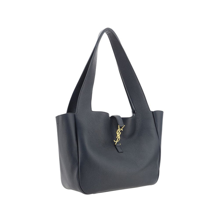 Black Calf Leather Bos Taurus Shoulder Bag Saint Laurent