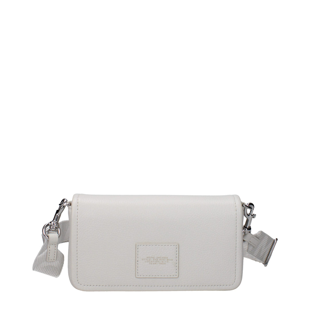 White Leather Crossbody Bag Marc Jacobs