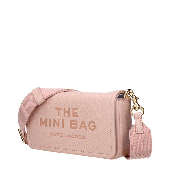 Pink Leather Crossbody Bag Marc Jacobs