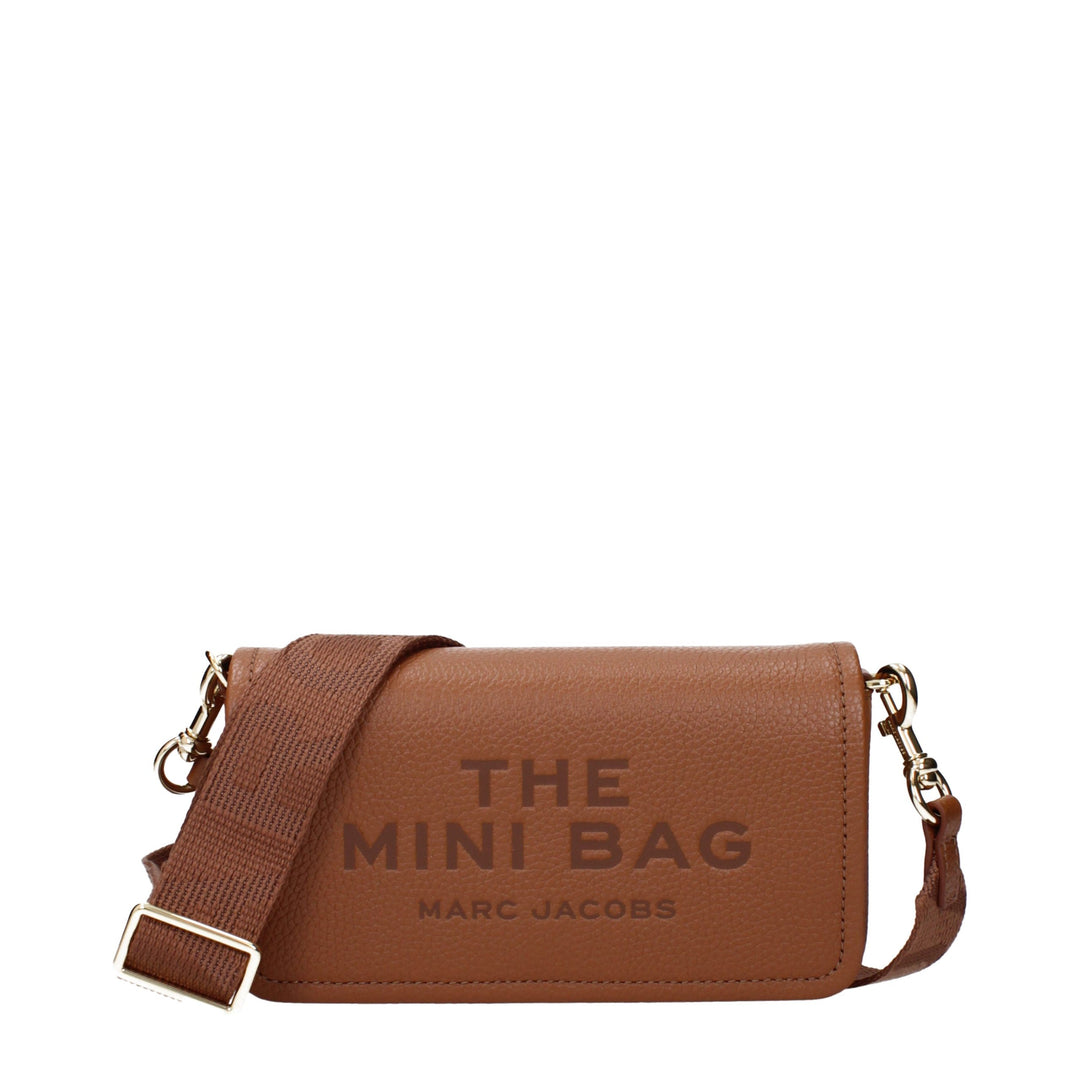 Brown Leather Crossbody Bag Marc Jacobs