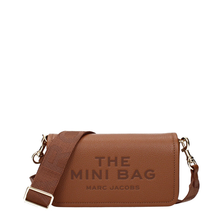 Brown Leather Crossbody Bag Marc Jacobs