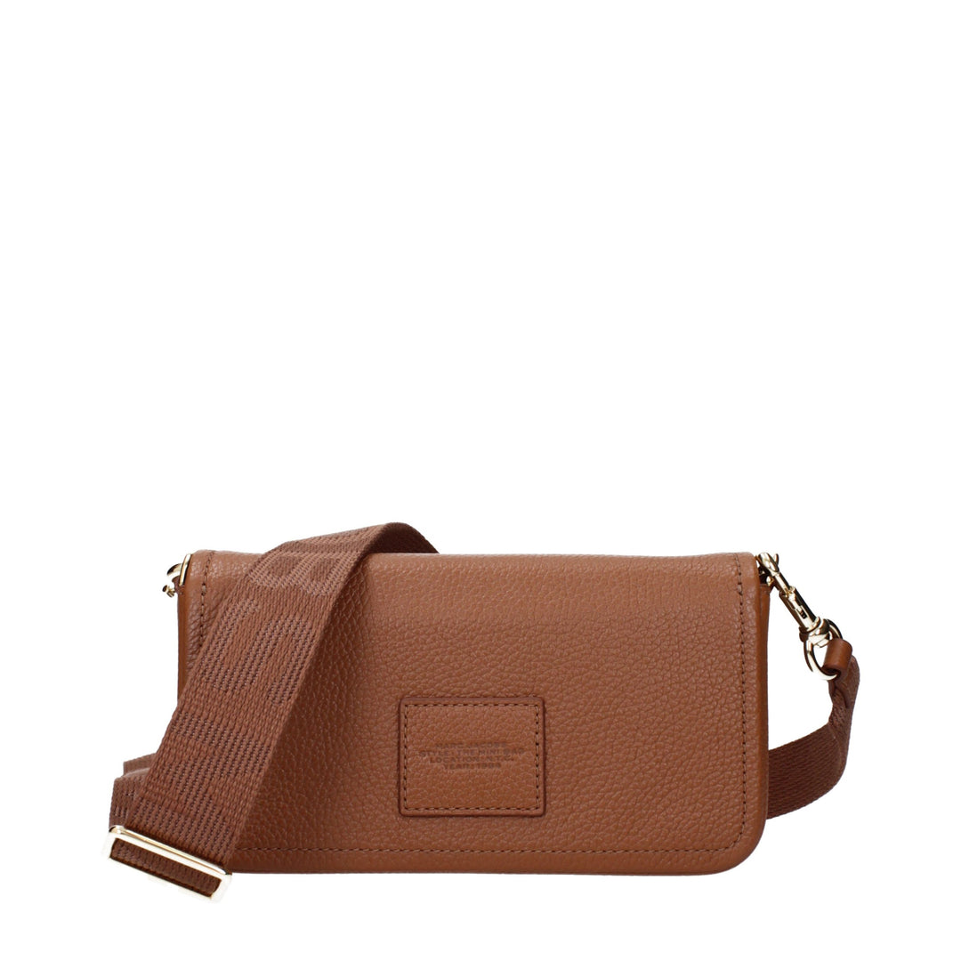 Brown Leather Crossbody Bag Marc Jacobs