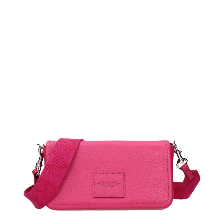 Pink Leather Crossbody Bag Marc Jacobs