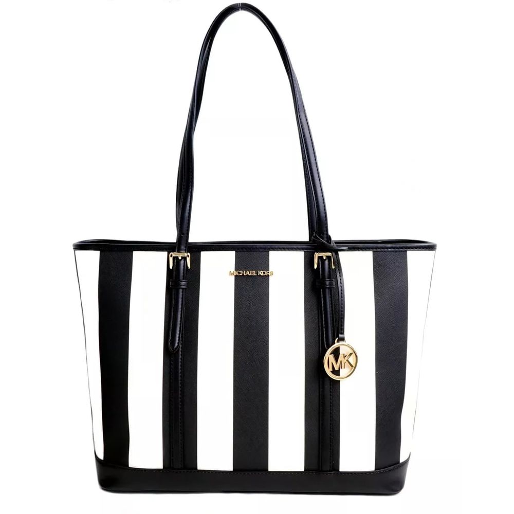 Multicolor Canvas Tote Bag Michael Kors