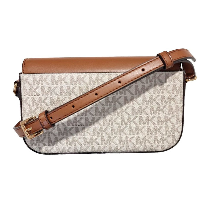 Beige Leather Crossbody Bag Michael Kors