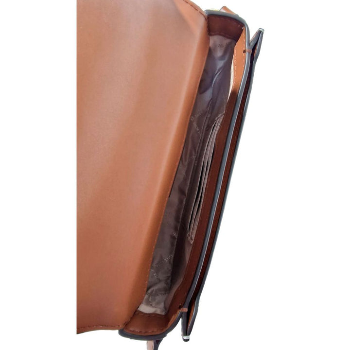 Beige Leather Crossbody Bag Michael Kors