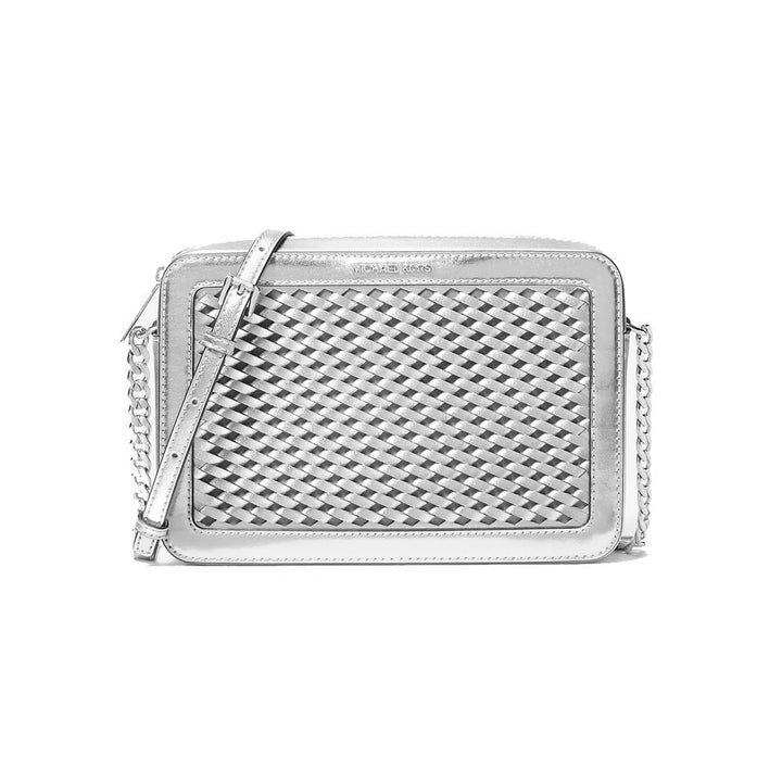Gray Canvas Crossbody Bag Michael Kors
