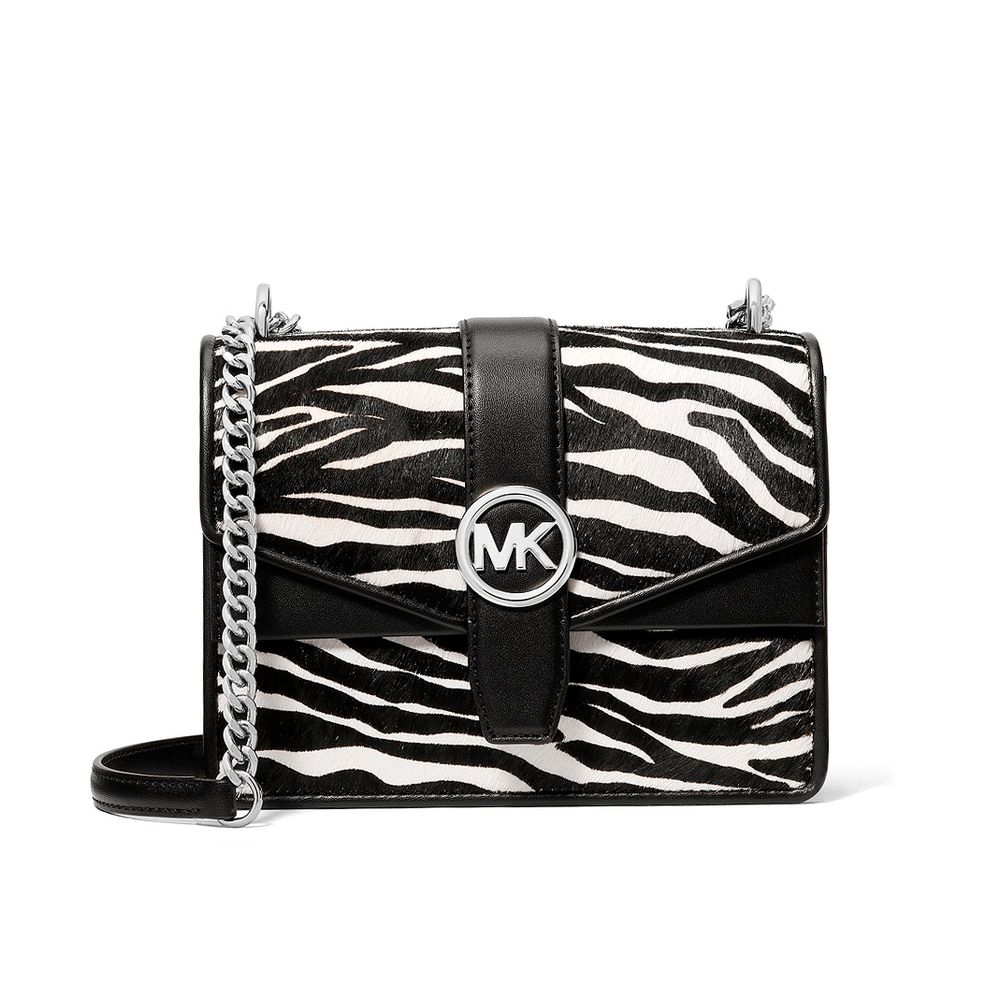 Black Leather Shoulder Bag Michael Kors