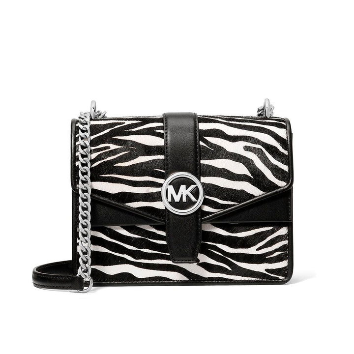 Black Leather Shoulder Bag Michael Kors