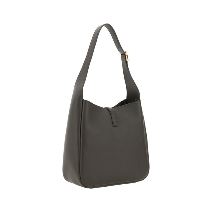 Bicolor Calf Leather Bos Taurus Shoulder Bag Saint Laurent
