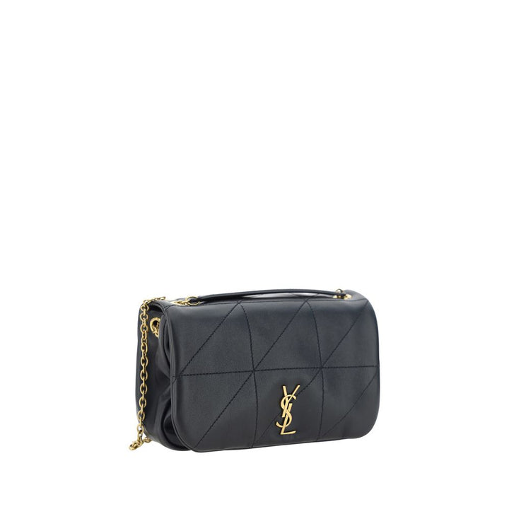 Black Lamb Ovis Aries Aries Shoulder Bag Saint Laurent