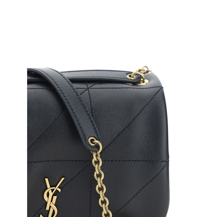 Black Lamb Ovis Aries Aries Shoulder Bag Saint Laurent