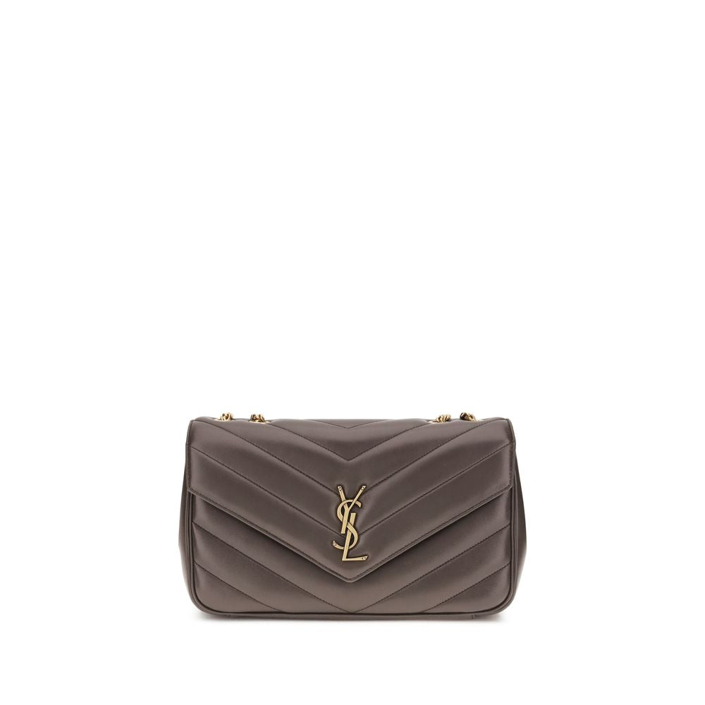 Gray Lamb Ovis Aries Aries Shoulder Bag Saint Laurent