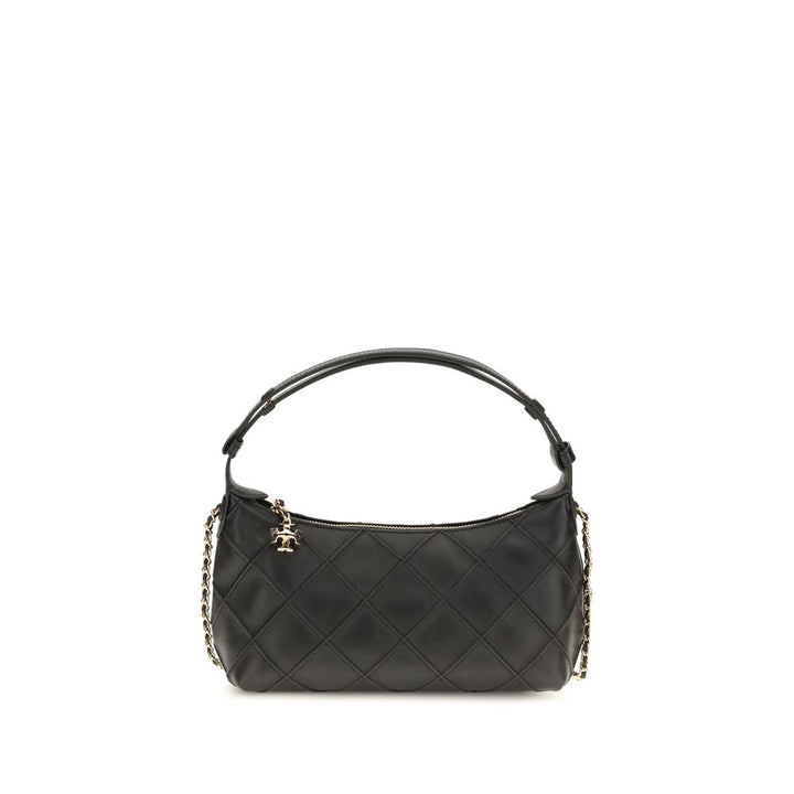 Black Lamb Ovis Aries Aries Clutch Bag Tory Burch