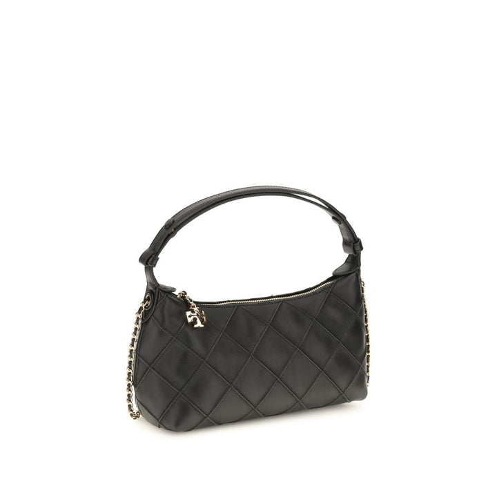 Black Lamb Ovis Aries Aries Clutch Bag Tory Burch