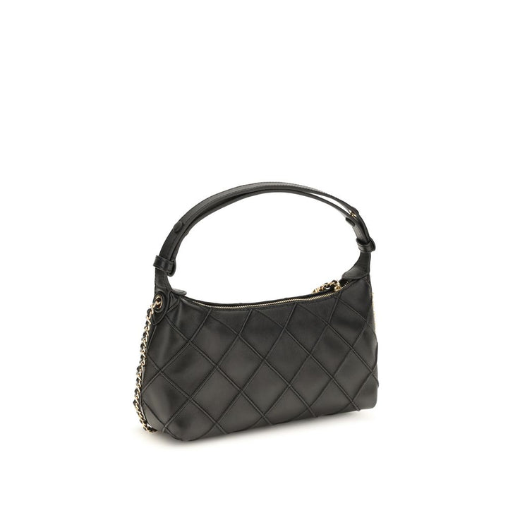 Black Lamb Ovis Aries Aries Clutch Bag Tory Burch