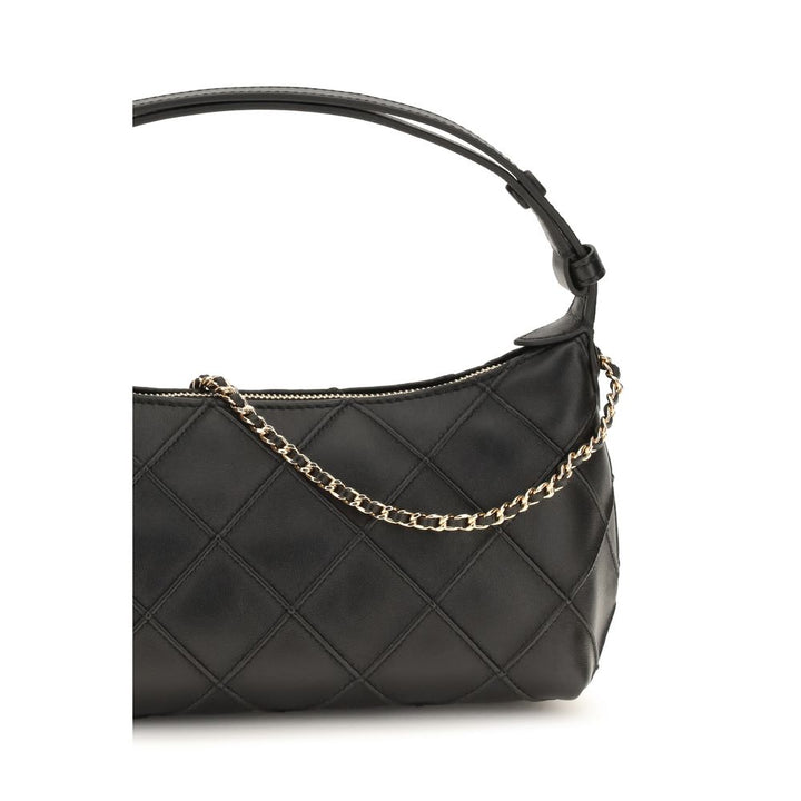 Black Lamb Ovis Aries Aries Clutch Bag Tory Burch