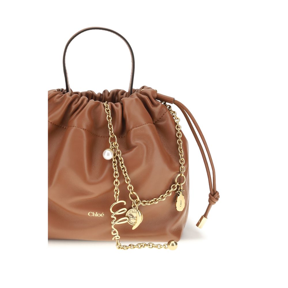 Brown Lamb Ovis Aries Aries Shoulder Bag Chloé