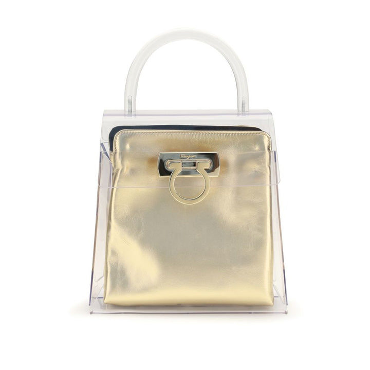 Black Pvc Handbag Ferragamo
