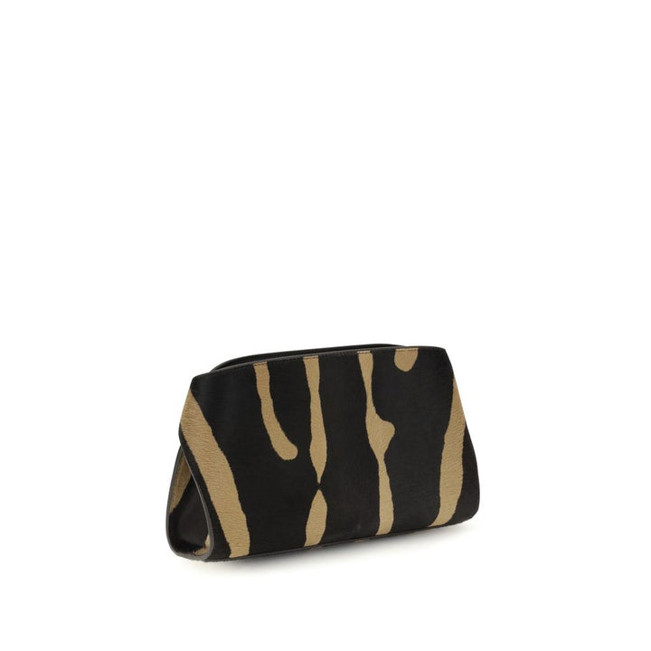 Brown Hair Shoulder Bag Ferragamo