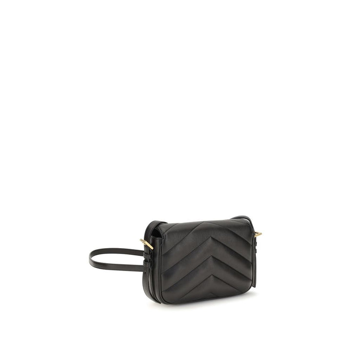 Black Lamb Ovis Aries Aries Shoulder Bag Saint Laurent