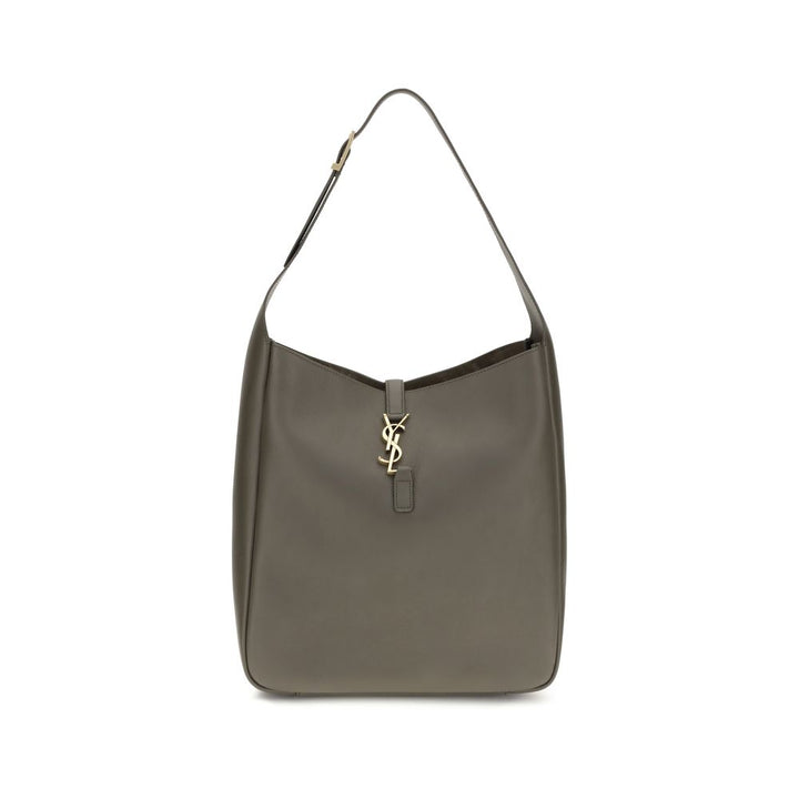 Bicolor Calf Leather Bos Taurus Shoulder Bag Saint Laurent
