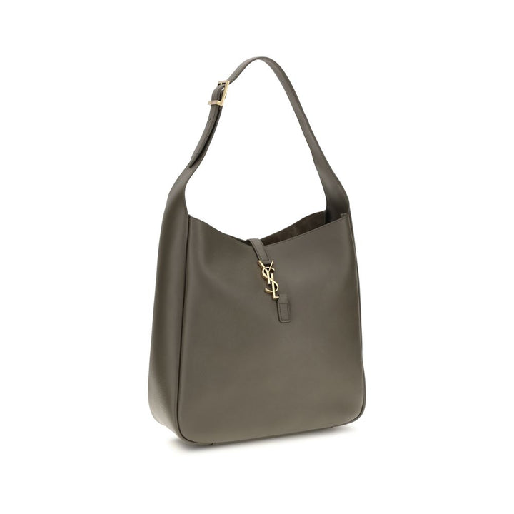 Bicolor Calf Leather Bos Taurus Shoulder Bag Saint Laurent