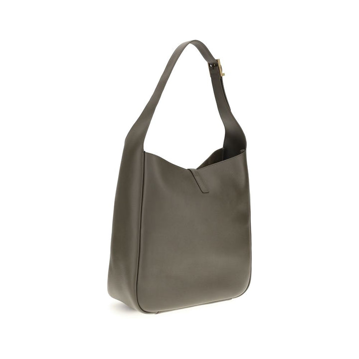 Bicolor Calf Leather Bos Taurus Shoulder Bag Saint Laurent
