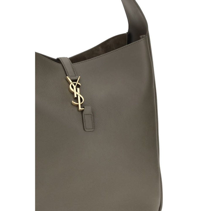 Bicolor Calf Leather Bos Taurus Shoulder Bag Saint Laurent
