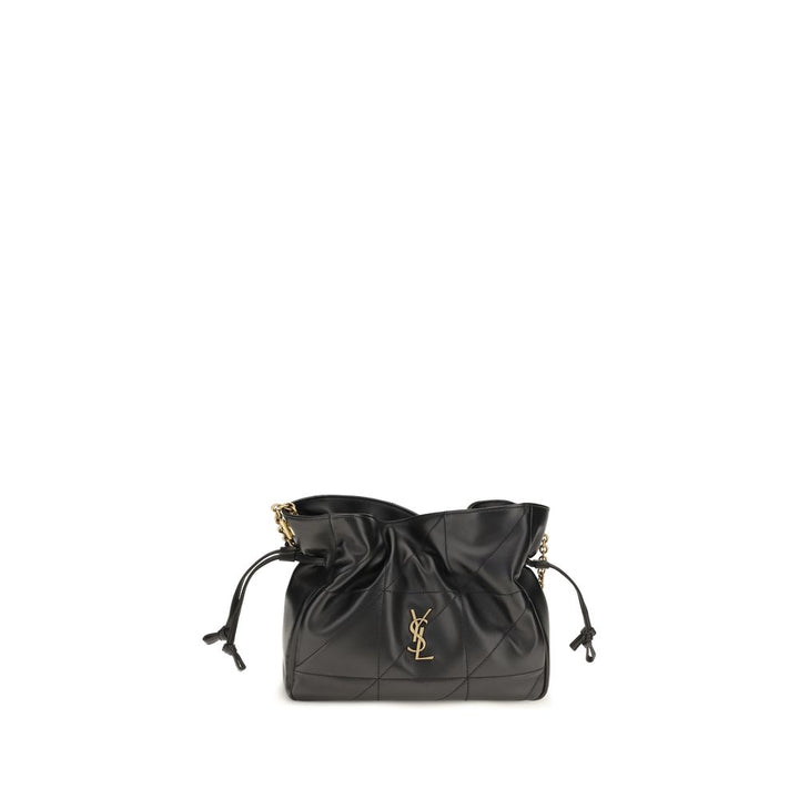 Black Lamb Ovis Aries Aries Clutch Bag Saint Laurent
