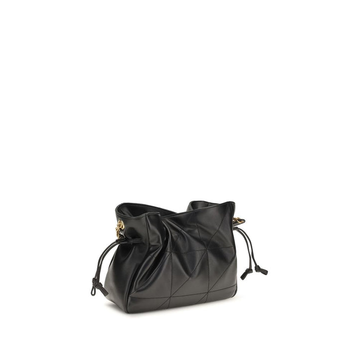 Black Lamb Ovis Aries Aries Clutch Bag Saint Laurent