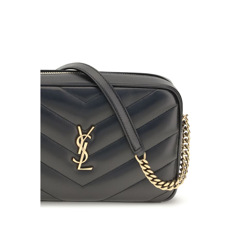 Black Lamb Ovis Aries Aries Shoulder Bag Saint Laurent