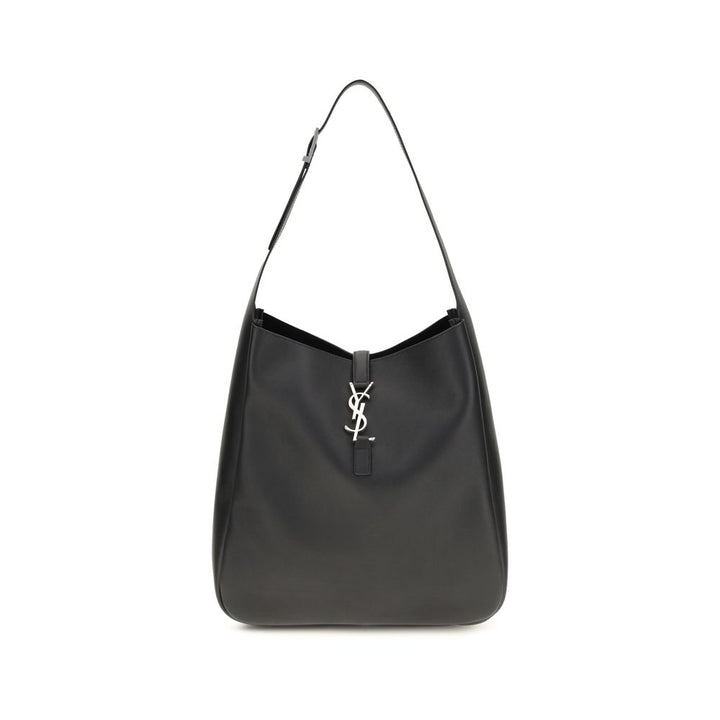 Black Calf Leather Bos Taurus Shoulder Bag Saint Laurent