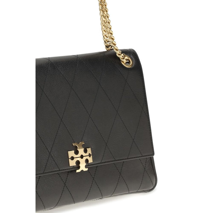 Black Calf Leather Bos Taurus Shoulder Bag Tory Burch