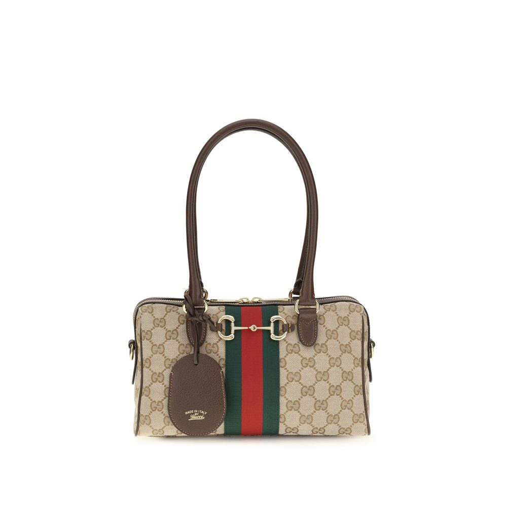 Beige Fabric Handbag Gucci