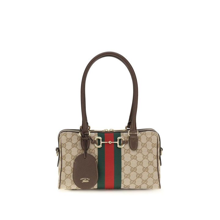 Beige Fabric Handbag Gucci