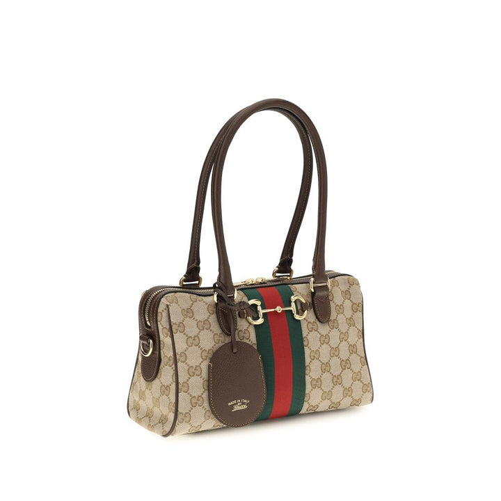 Beige Fabric Handbag Gucci