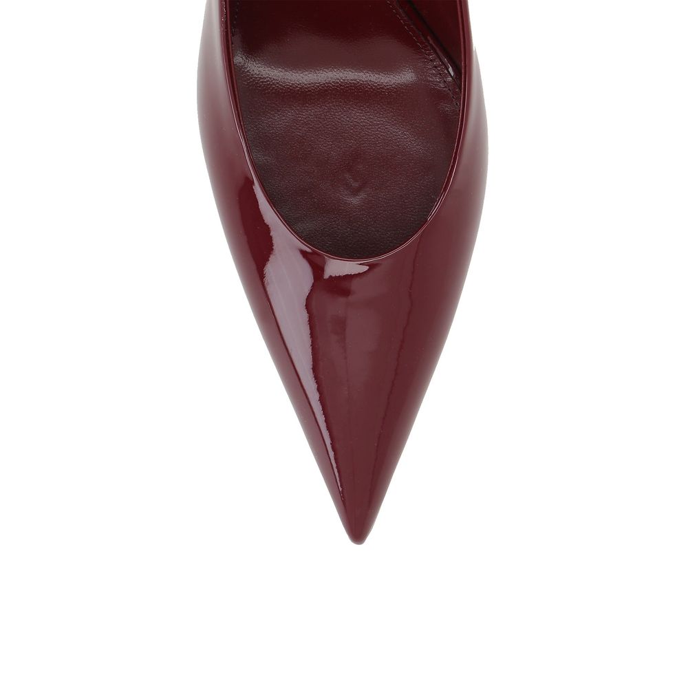 Multicolor Calfskin Platform Pumps Saint Laurent