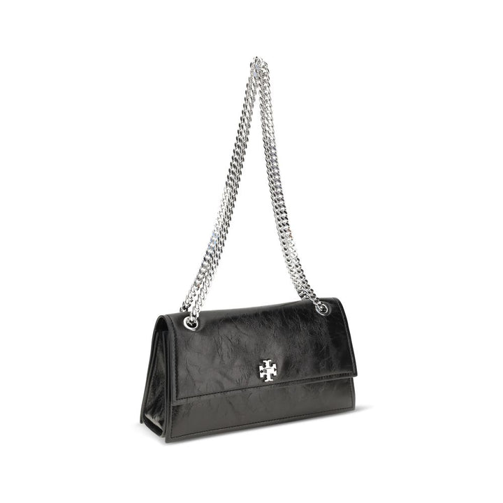 Black Suede Leather Shoulder Bag Tory Burch