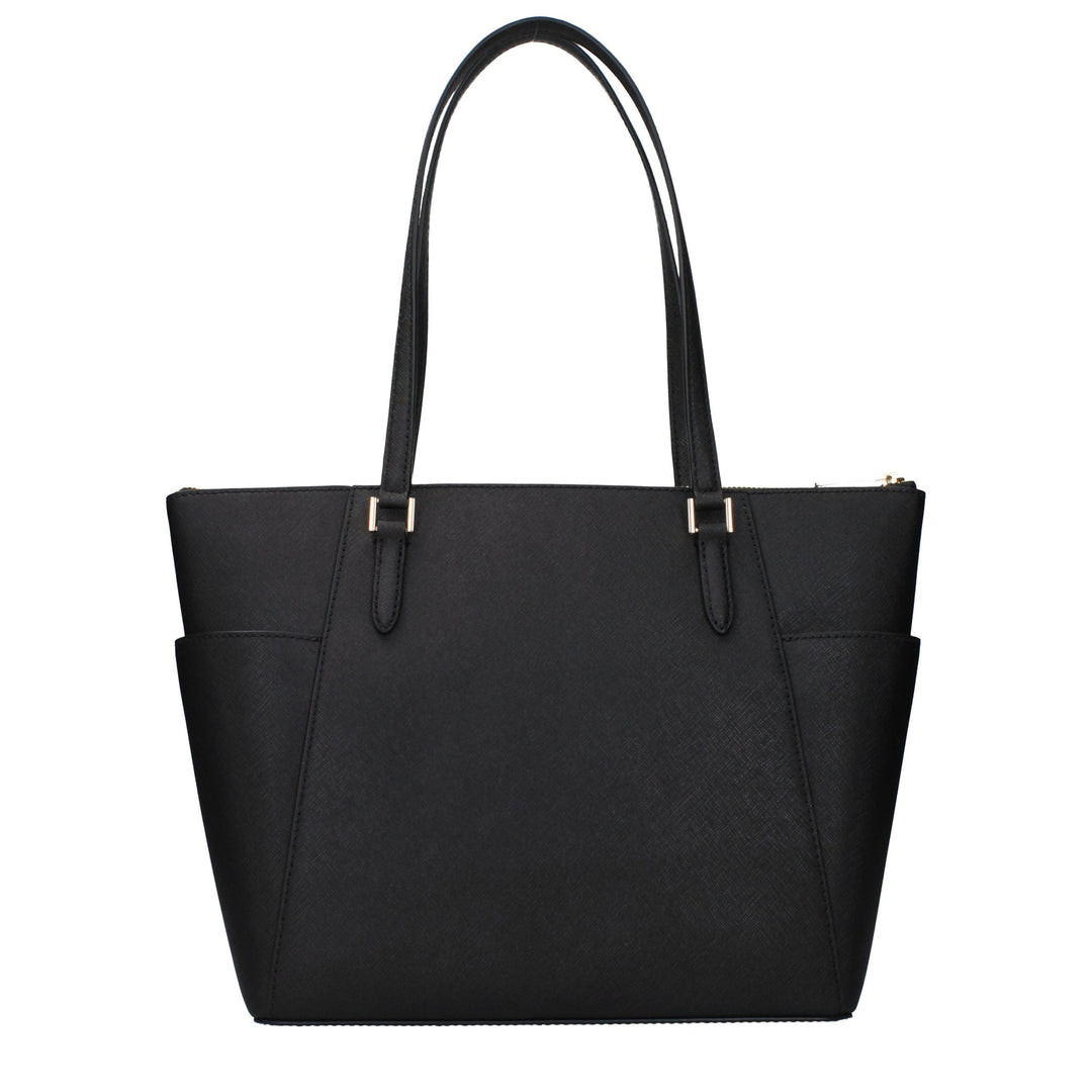Black Leather Shoulder Bag Michael Kors