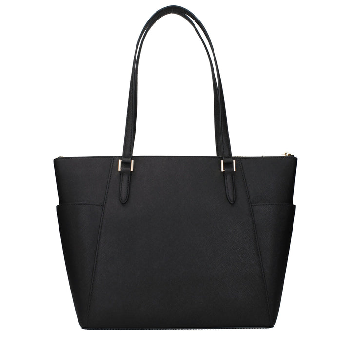 Black Leather Shoulder Bag Michael Kors