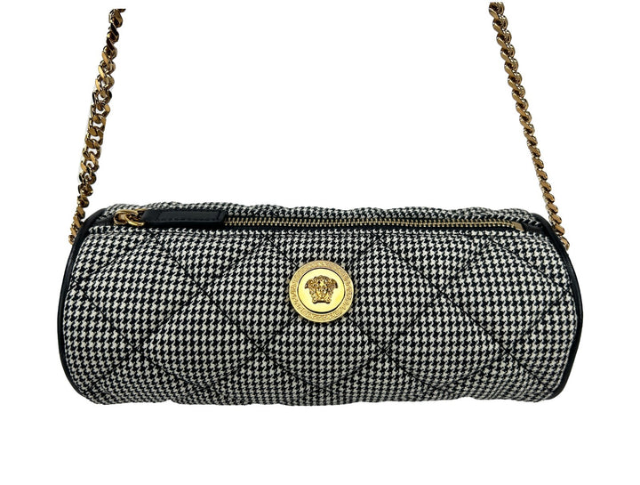 Versace Medusa Quilted Evening Sling Crossbody Bag Versace