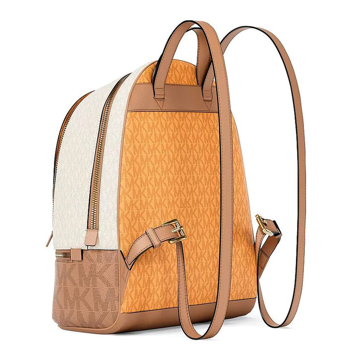 Orange Canvas Backpack Michael Kors