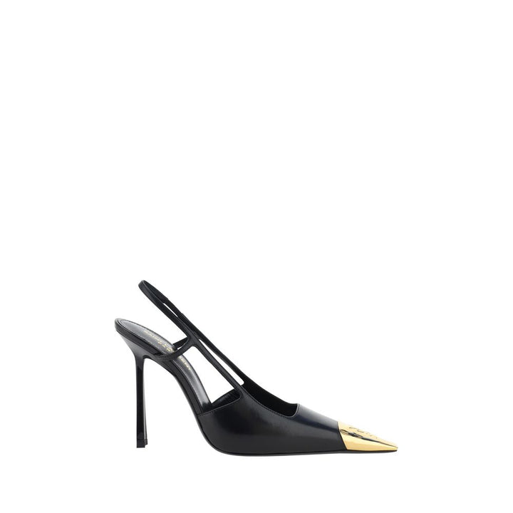 Black Lamb Ovis Aries Aries High Heel Pumps Saint Laurent