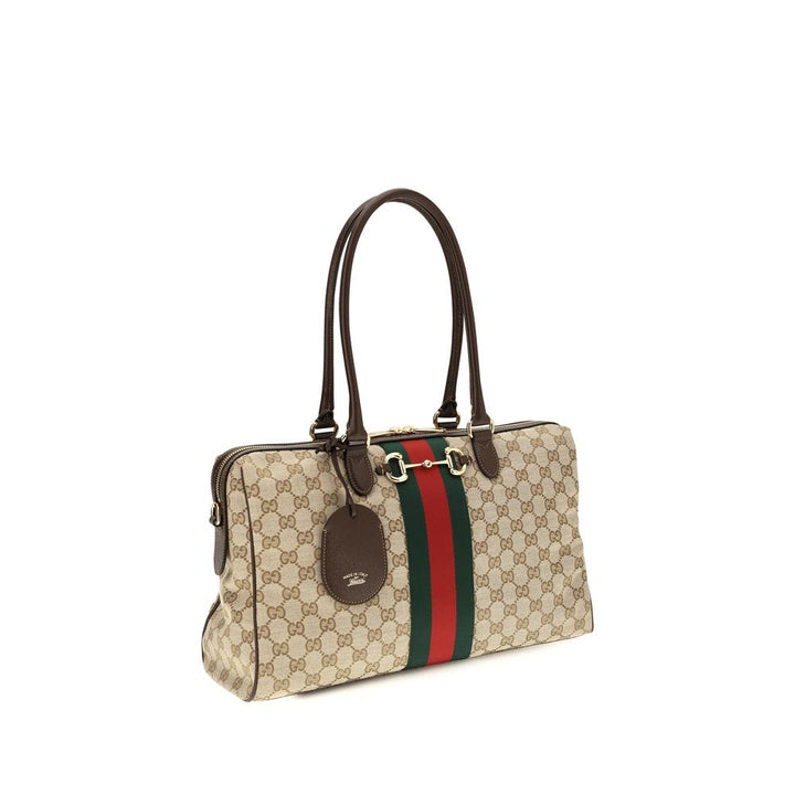 Beige Fabric Handbag Gucci