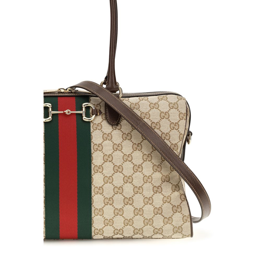 Beige Fabric Handbag Gucci